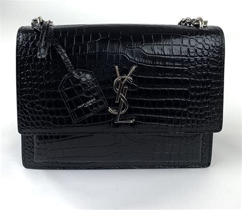 ysl handbags black friday|YSL black crocodile bag.